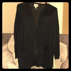 Black St. John’s Bay cardigan